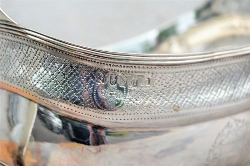 WILLIAM IV IRISH SILVER BASIN - ADDITIONAL PHOTO 1