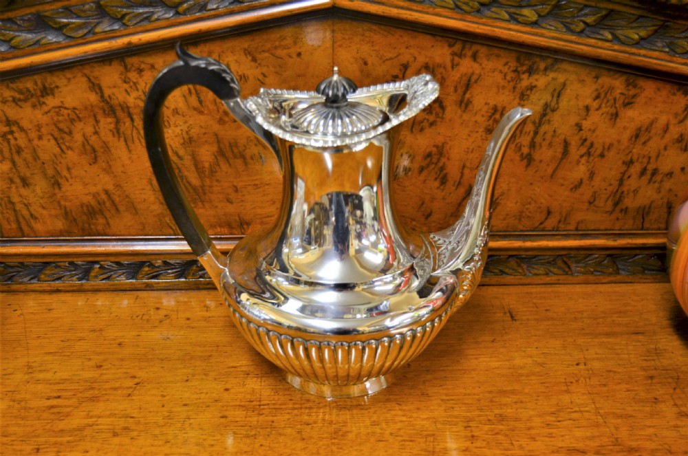 Silver coffee pot