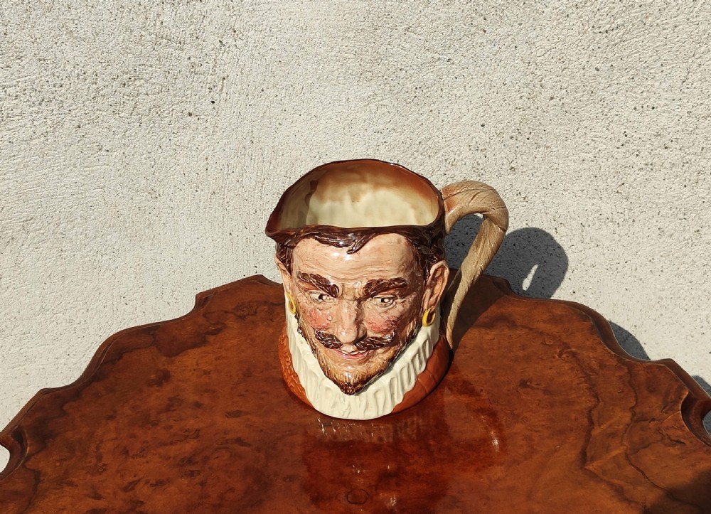 Royal doulton toby jug , hatless drake View IV