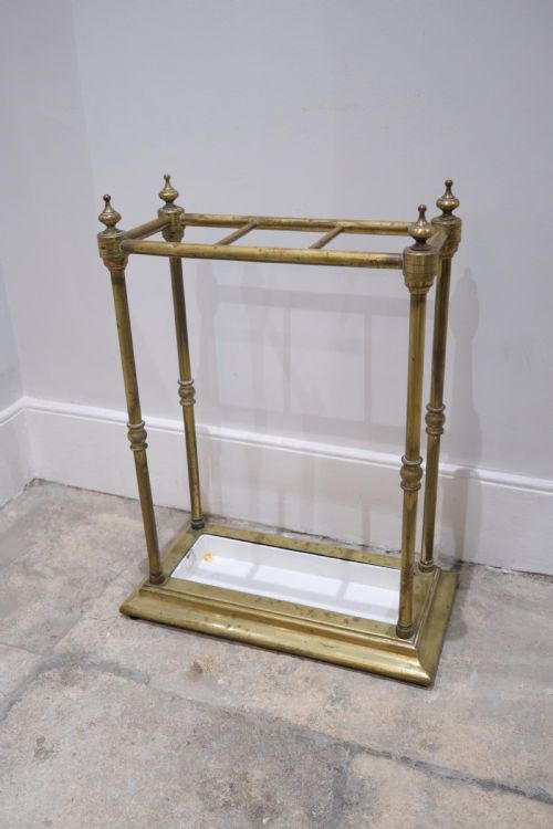 BRASS VICTORIAN UMBRELLA STAND CIRCA 1880 - ADDITIONAL PHOTO 1