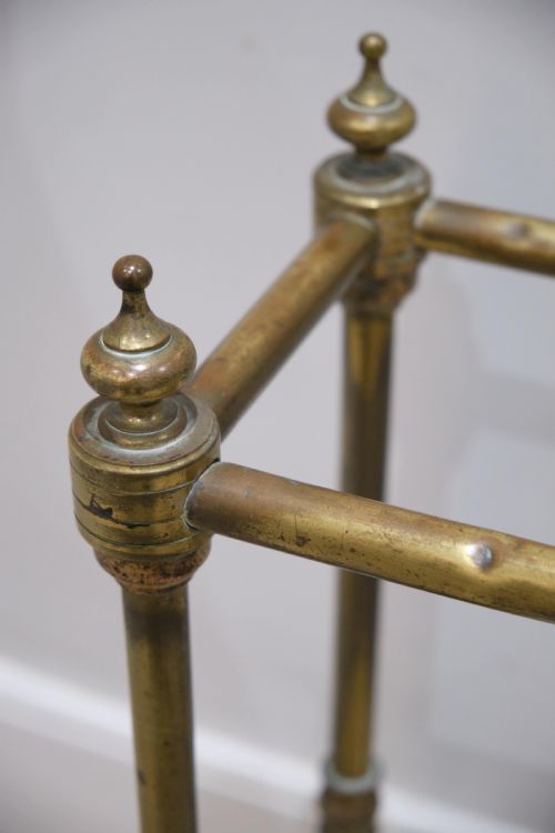 BRASS VICTORIAN UMBRELLA STAND CIRCA 1880 - ADDITIONAL PHOTO 3