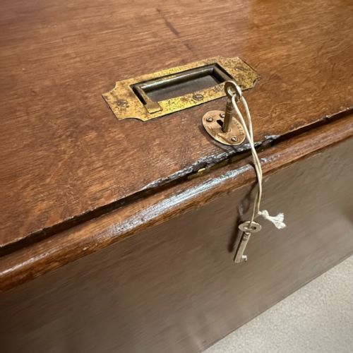 VICTORIAN MILITARY CAMPAIGN TRUNK - ADDITIONAL PHOTO 4