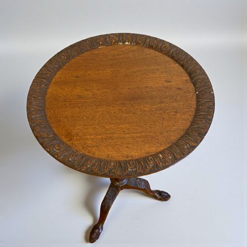 VICTORIAN TRIPOD WINE TABLE - ADDITIONAL PHOTO 1