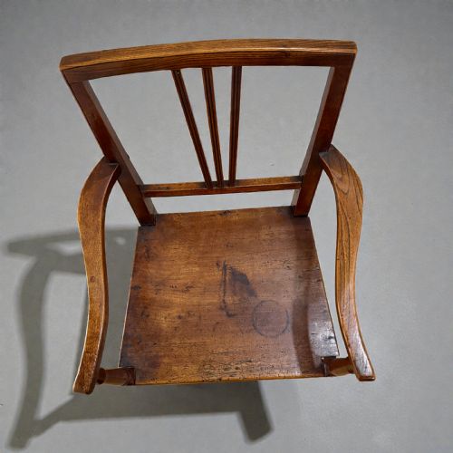 RARE REGENCY CHILDREN'S HIGH CHAIR CIRCA 1820 - ADDITIONAL PHOTO 2