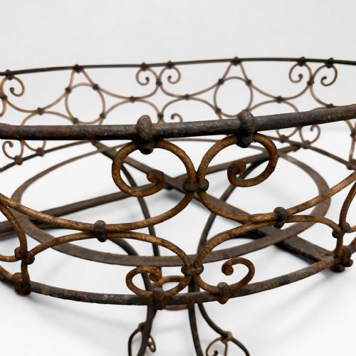 19TH CENTURY FRENCH WIRE WORK PLANT STAND - ADDITIONAL PHOTO 1