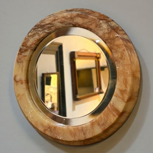 Alabaster Mirror