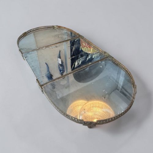 19th Century French Silvered Metal Table Centrepiece