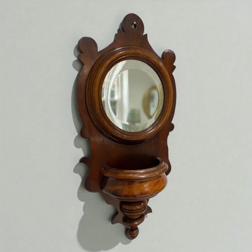 Mahogany Bracket Mirror Circa 1860