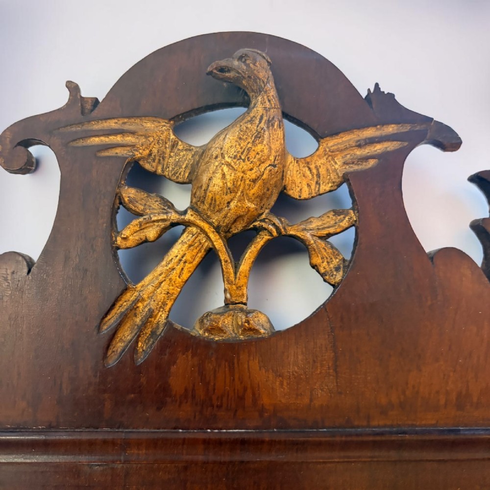 Victorian Mahogany Fretwork Mirror View II