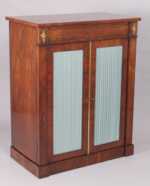 George IV Rosewood Small Chiffonier