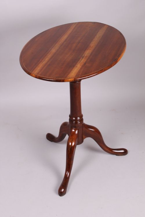 George III Period Fruitwood Tripod Table