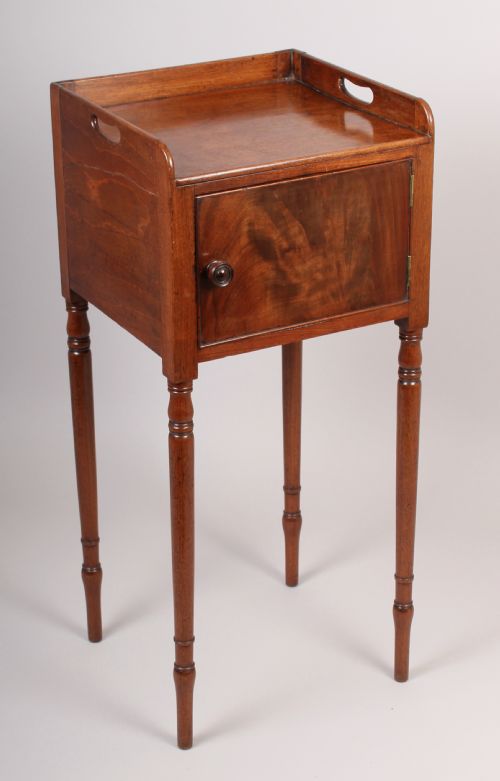 Early 19th Century Mahogany Bedside Pot-cupboard