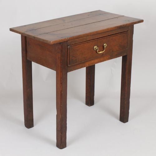 George III Period Oak Side-table