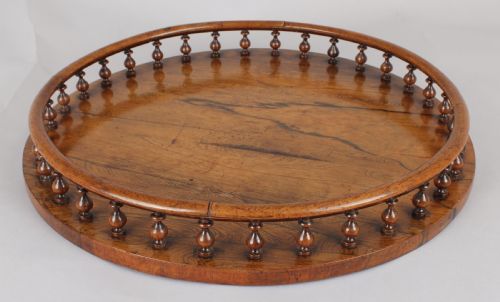 George IV Period Rosewood Tray