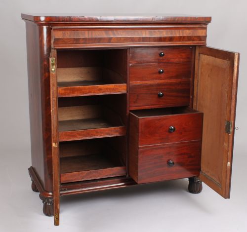 fig 1. George IV Period Mahogany Cupboard