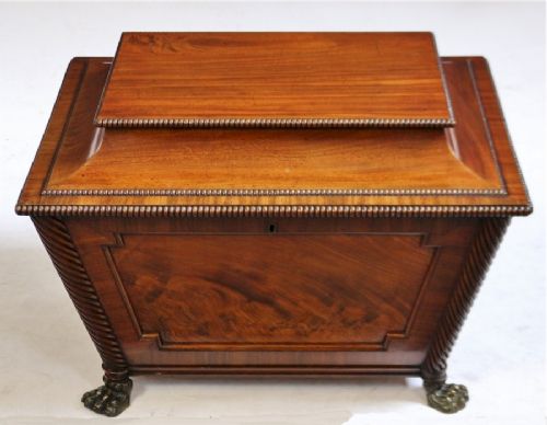 fig 2. Fine Regency period mahogany wine-cooler