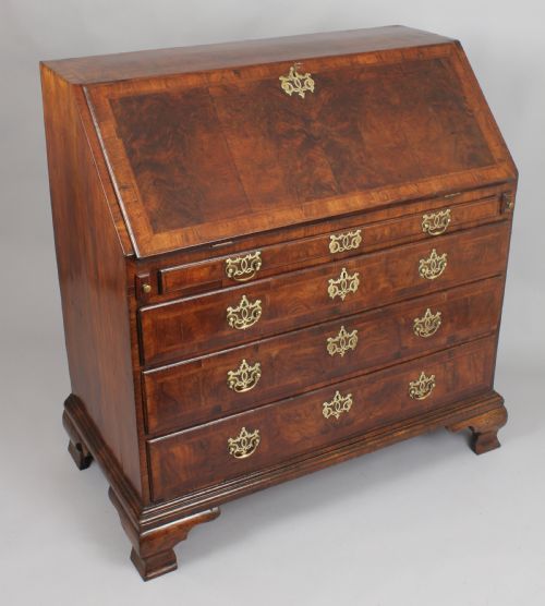 George II Period Walnut Bureau