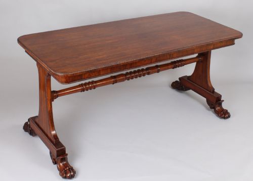 Rosewood Library Table of Very High Quality