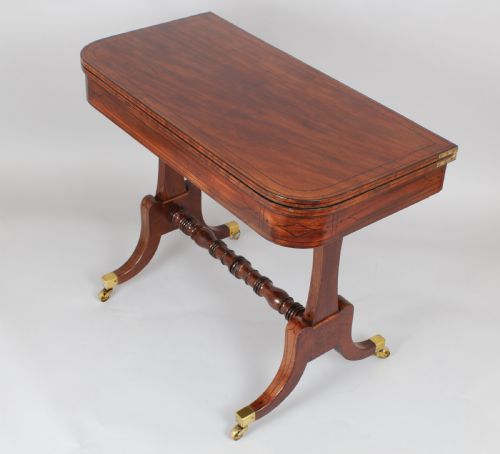 Regency Period Mahogany Card-table