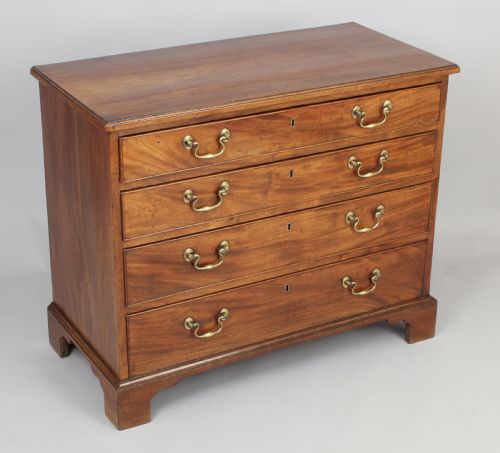 George III Period Mahogany Chest-of-drawers