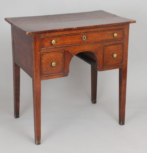 George III Period Burr Oak Side-table