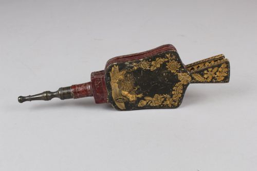 Pair of Regency Period Pen-work Small Bellows