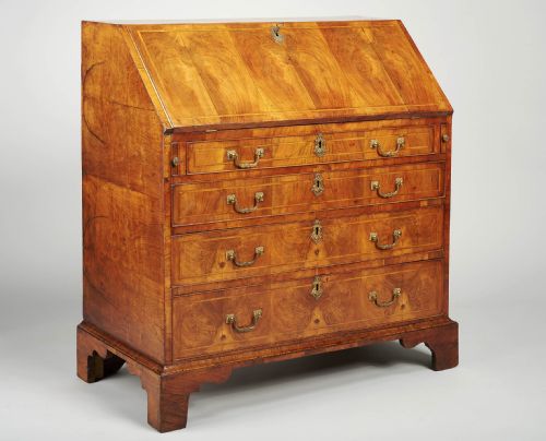George II Period Walnut Bureau