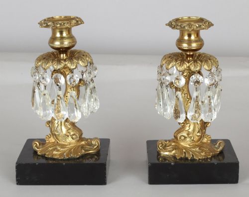 Pair of Fine George IV Period Ormolu Lights