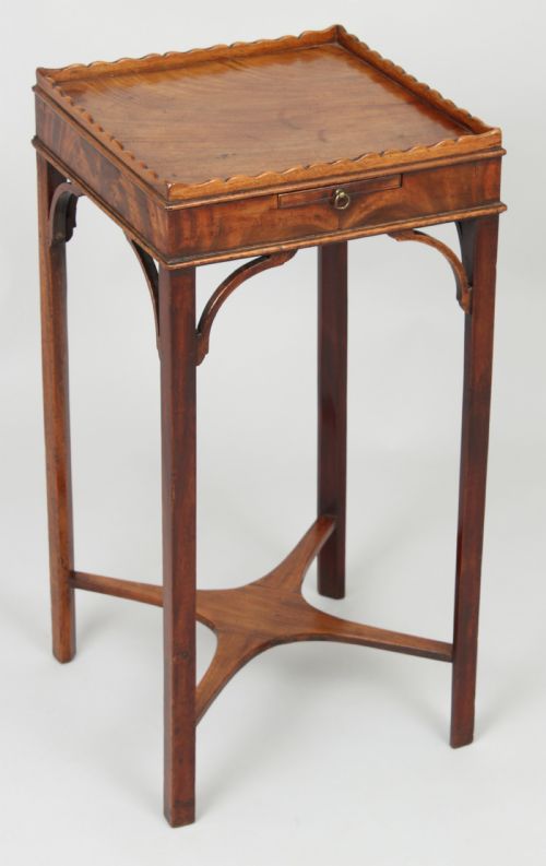 George III Period Mahogany Urn-stand