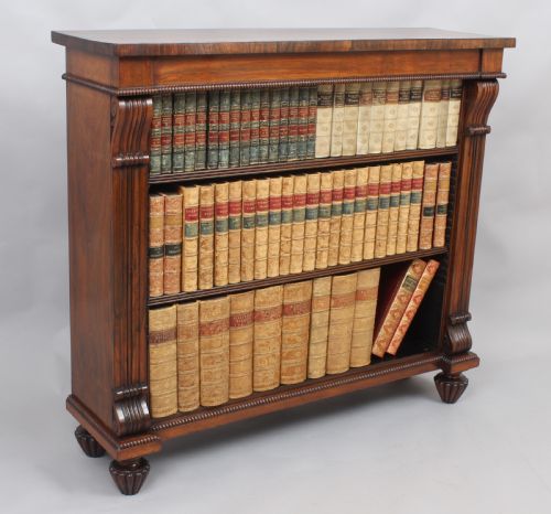 George IV Period Rosewood Small Bookcase of Fine Quality