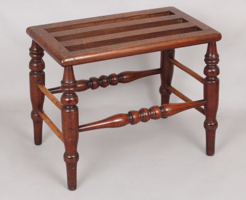 Victorian Mahogany Luggage-stand