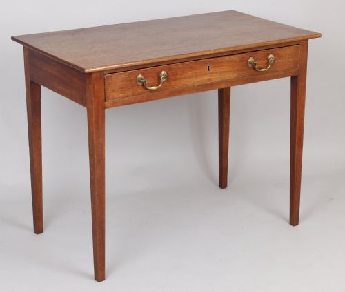 A George III Period Pale Mahogany Side-table