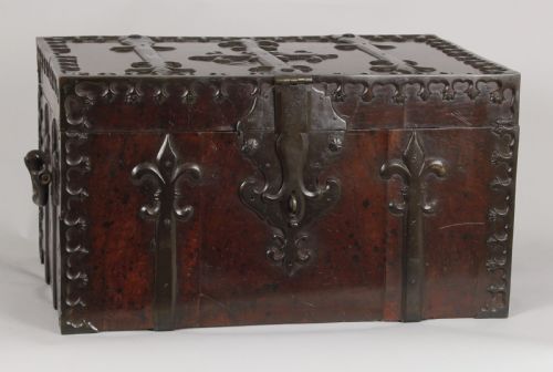 Seventeenth Century Walnut Coffre-fort