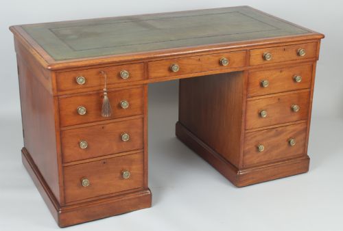 George IV Period Mahogany Knee-hole Desk