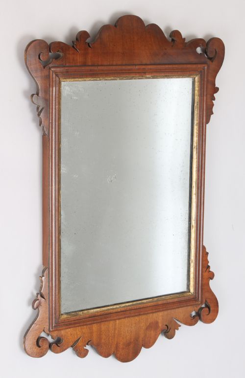 Mahogany Fret-work Mirror