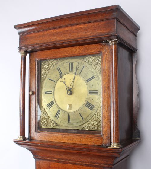 fig 1. George III period 30-hour long-case clock