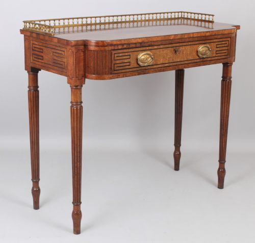 Fine Regency Period Mahogany Side, Serving or Console Table