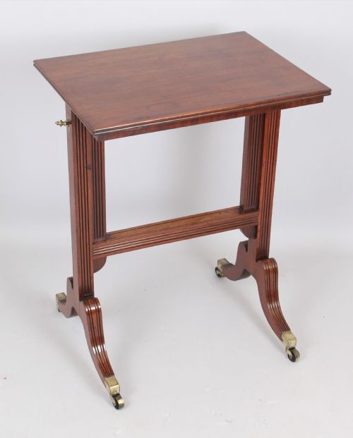 fig 1. Regency mahogany adjustable reading table