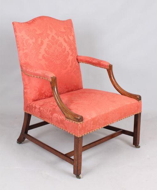 An Important and Fine Mahogany Gainsborough Armchair