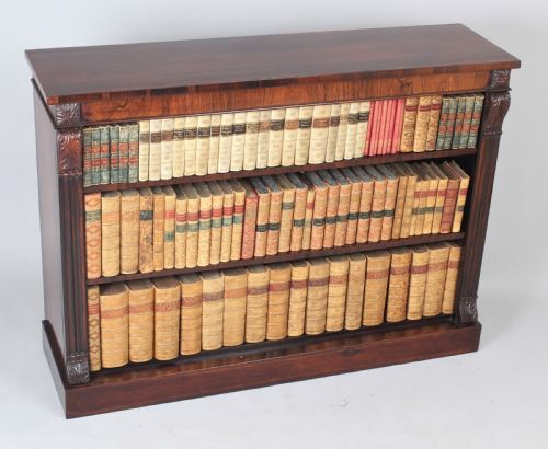 George IV Period Rosewood Bookcase