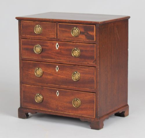 Delightful Late 18th Century Miniature Chest of Drawers