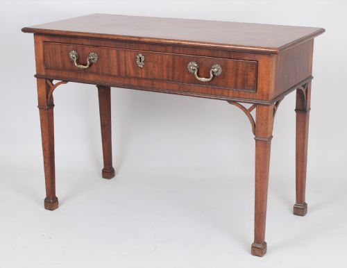 fig 1. George III period mahogany side table