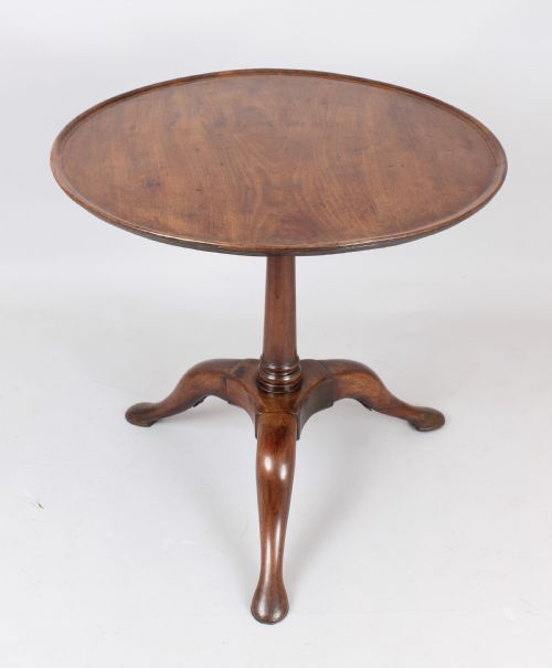George II Period Mahogany Tripod Table