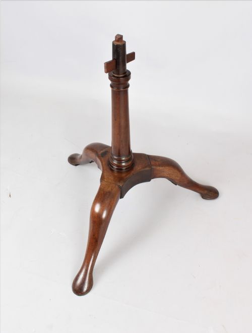 fig 1. George II period mahogany tripod table