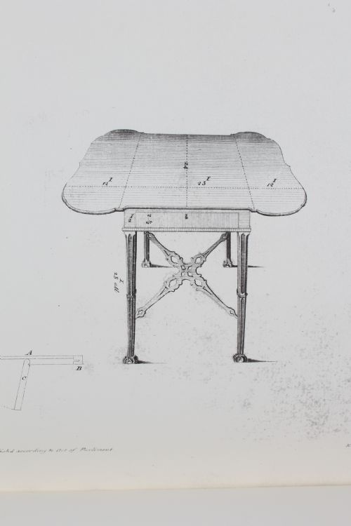 fig 2. GIII mahogany Pembroke table