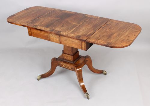 A Fine Regency Period Sofa Table of Unusually Small Proportions