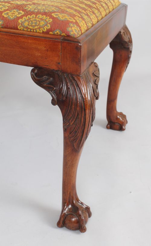 fig 1. Mid eighteenth century ‘red walnut’ side chair