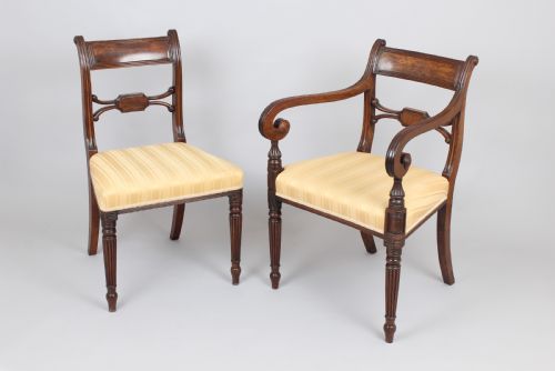 Fine Set of Early 19th Century Mahogany Chairs