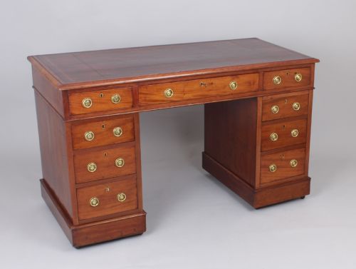A Mahogany Pedestal Desk