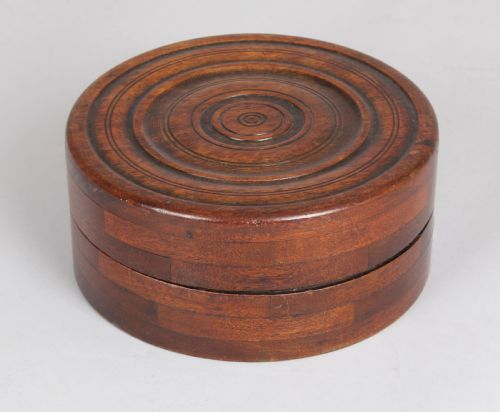 Mahogany Turned Box